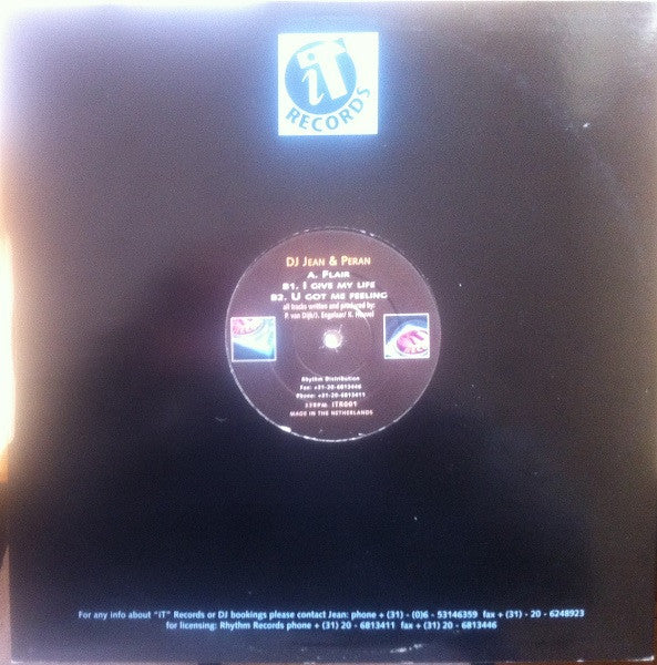 DJ Jean & Peran : Flair (12")