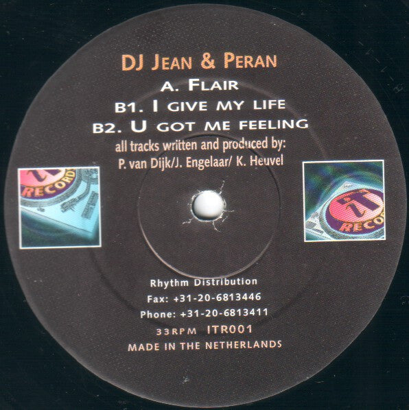 DJ Jean & Peran : Flair (12")