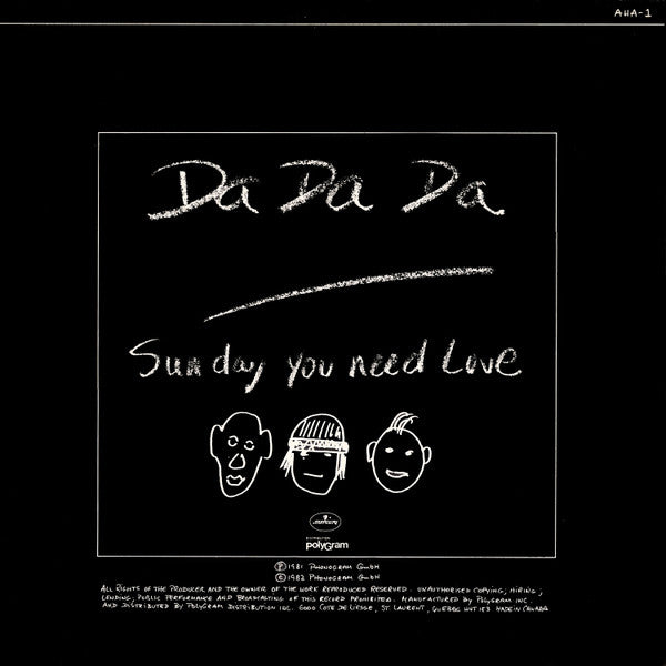 Trio : Da Da Da (12", Single)