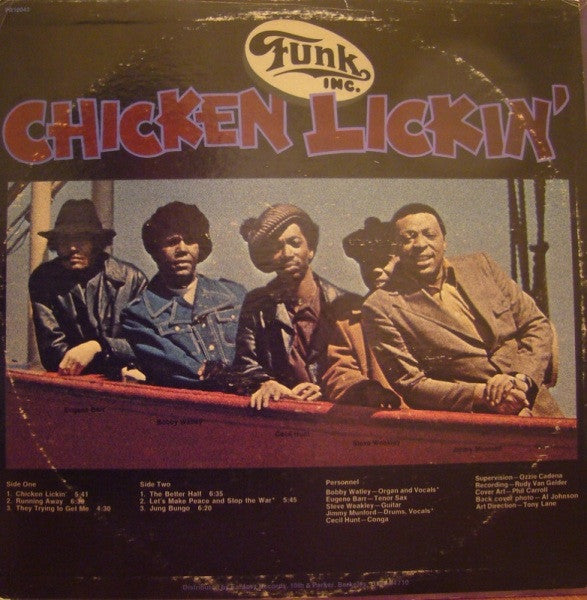 Funk Inc. : Chicken Lickin' (LP, Album)