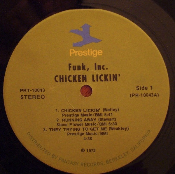 Funk Inc. : Chicken Lickin' (LP, Album)