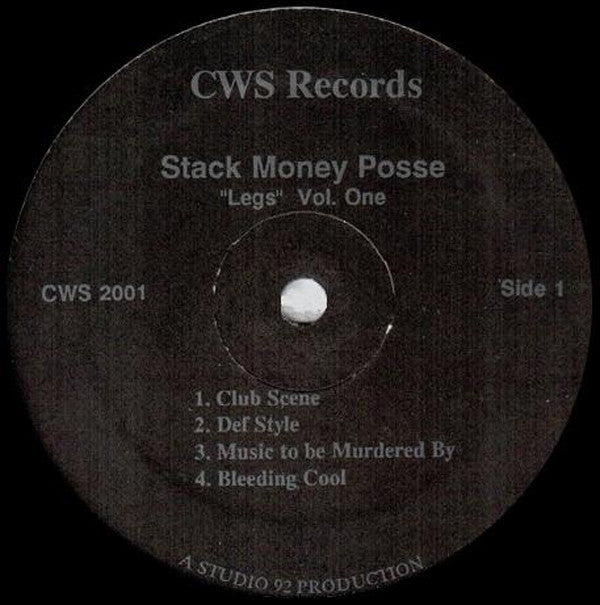Stack Money Posse : Legs Vol. One (12", EP)