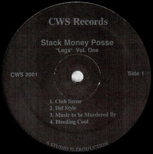 Stack Money Posse : Legs Vol. One (12", EP)