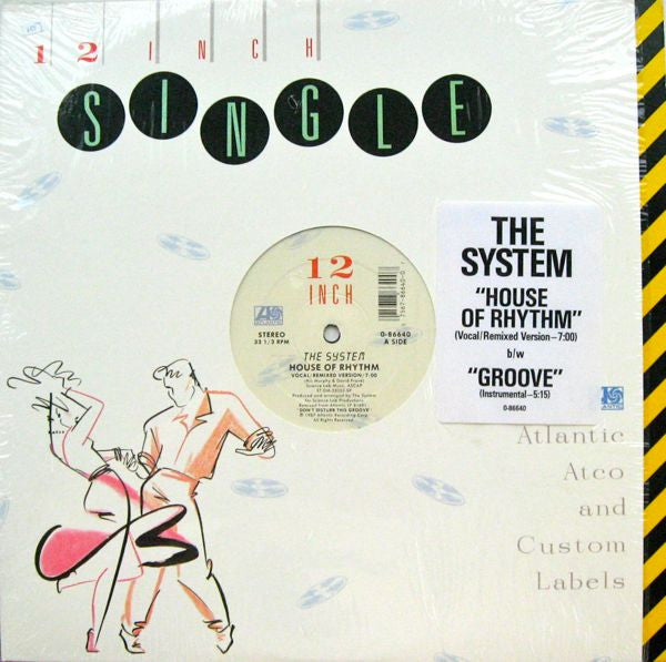 The System : House Of Rhythm / Groove (12", Single)