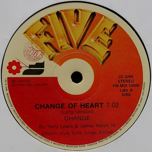 Change : Change Of Heart (12")