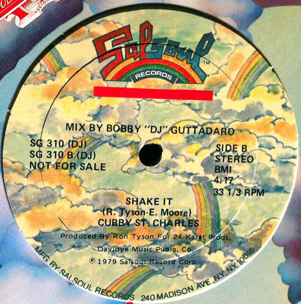 Cubby St. Charles : Party (12", Promo)