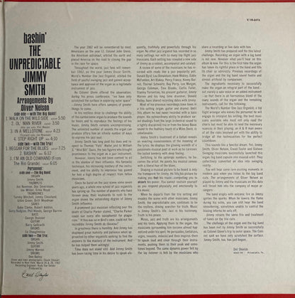 Jimmy Smith : Bashin' (LP, Album, Mono, Dee)