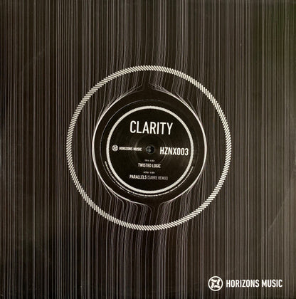 Clarity (4) : Twisted Logic / Parallels (Sabre Remix) (12")