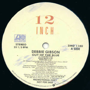 Debbie Gibson : Out Of The Blue (12", Promo)