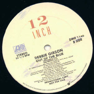 Debbie Gibson : Out Of The Blue (12", Promo)