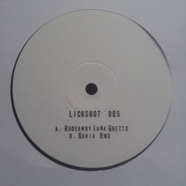 Lenkemz & Junglefever / Nickynutz : Rudebwoy Inna Ghetto / Ganja Rmx (10", Ltd)