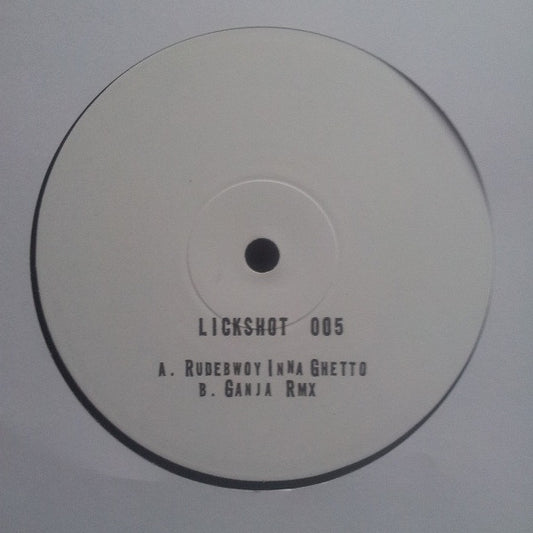 Lenkemz & Junglefever / Nickynutz : Rudebwoy Inna Ghetto / Ganja Rmx (10", Ltd)