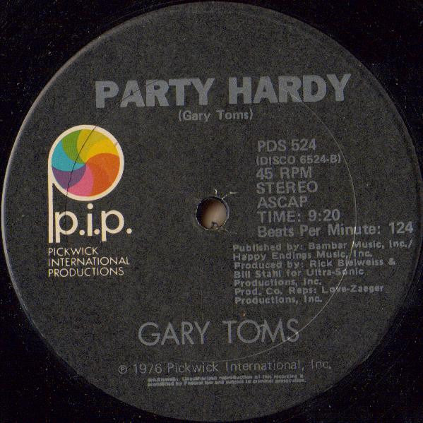 Gary Toms : Stand Up And Shout (12", Ltd)