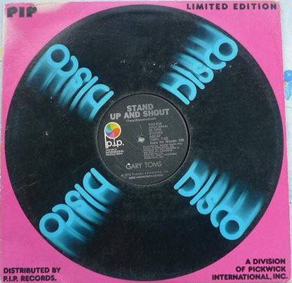 Gary Toms : Stand Up And Shout (12", Ltd)