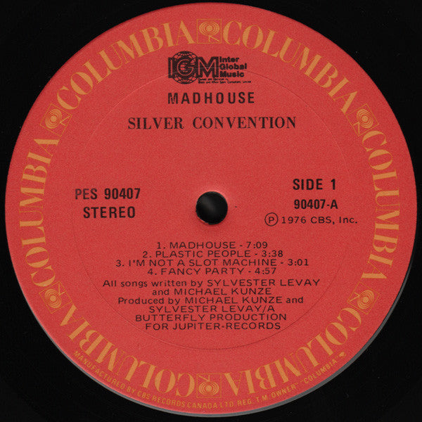 Silver Convention : Madhouse (LP, Album)