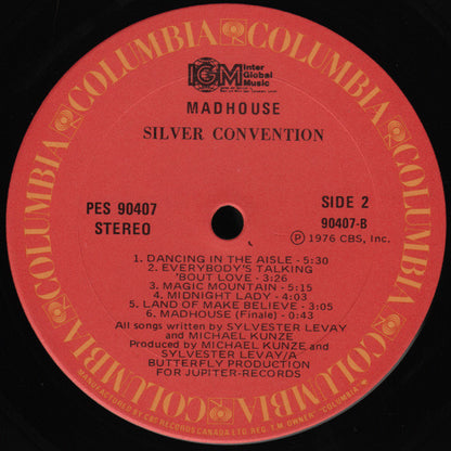 Silver Convention : Madhouse (LP, Album)