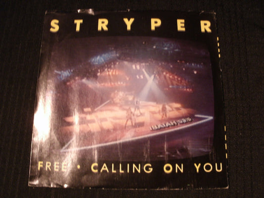 Stryper : Free (7", Single)