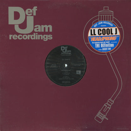 LL Cool J : Headsprung (12", Single, Promo)