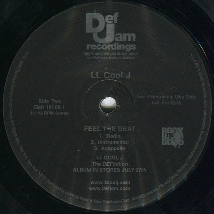 LL Cool J : Headsprung (12", Single, Promo)