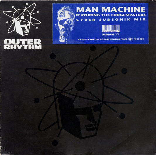 Man Machine Featuring Forgemasters : Man Machine (12", Bla)