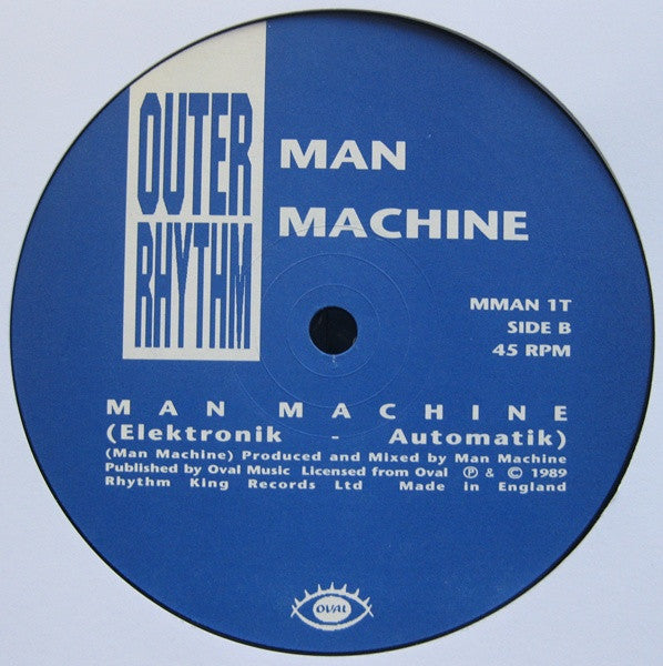Man Machine Featuring Forgemasters : Man Machine (12", Bla)