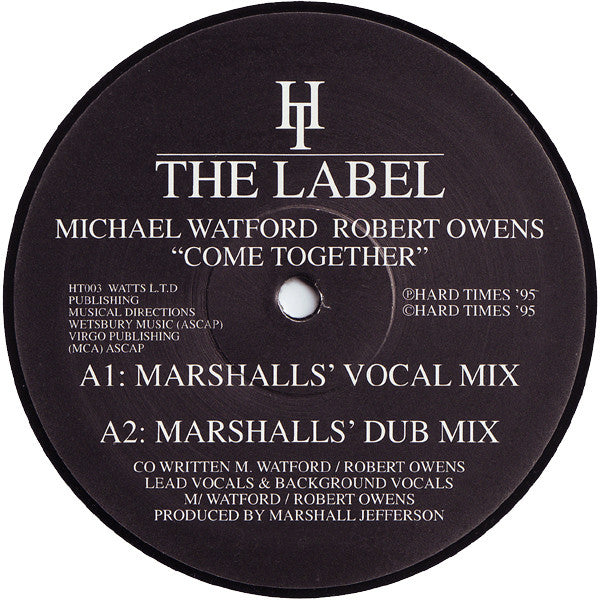 Michael Watford & Robert Owens : Come Together (12")