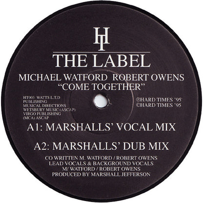 Michael Watford & Robert Owens : Come Together (12")