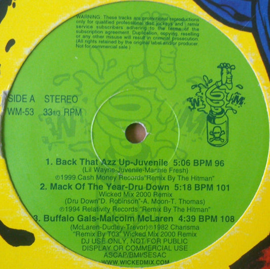 Various : Wicked Mix 53 (12", Comp, Promo)