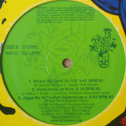 Various : Wicked Mix 53 (12", Comp, Promo)