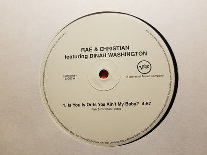 Dinah Washington : Is You Is Or Is You Ain't My Baby? (12")