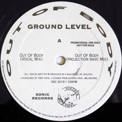 Ground Level : Out Of Body (12", Promo)