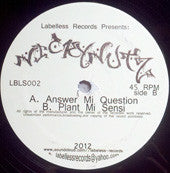 Nickynutz : Answer Mi Question / Plant Mi Sensi (12")
