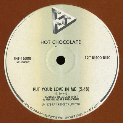 Hot Chocolate : Every 1's A Winner / Put Your Love In Me (12", Single)