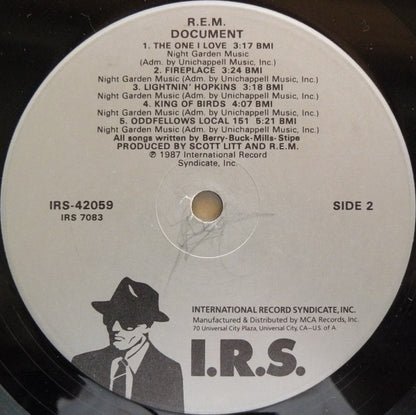 R.E.M. : Document (LP, Album, Eur)