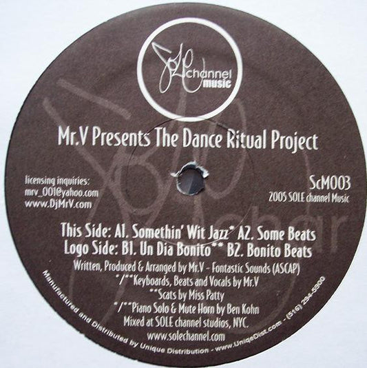 Mr. V (4) : The Dance Ritual Project (12")
