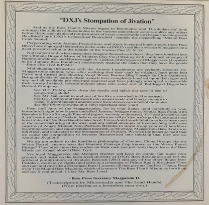 Maggotron : The Invasion Will Not Be Televised (Cos We Don't Have A Video) (LP, Album)