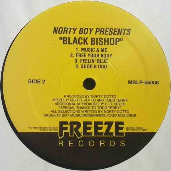 Norty Boy : Norty Boy Presents Black Bishop (LP)