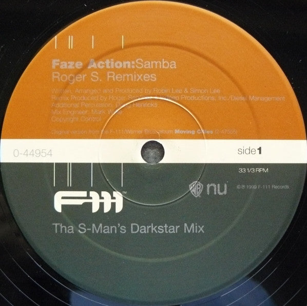 Faze Action : Samba (Roger S. Remixes) (12")