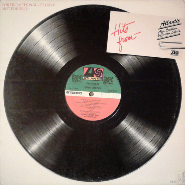 Gino Soccio : Remember (12", Promo)