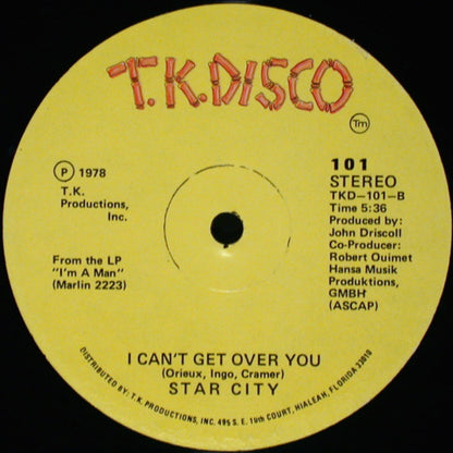 Star City : I'm A Man (12")