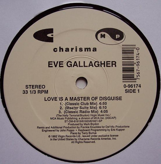 Eve Gallagher : Love Is A Master Of Disguise (12")