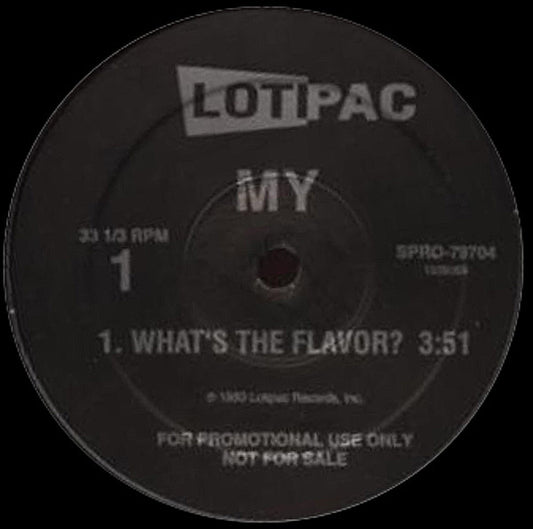 My (7) : What's The Flavor? (12", Promo)
