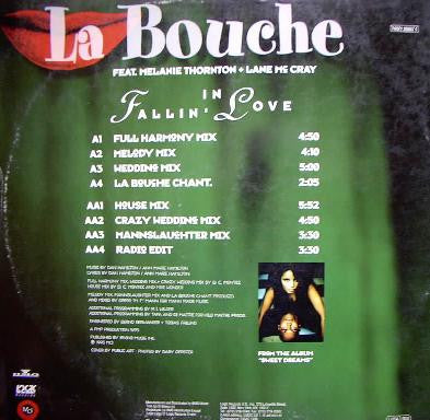 La Bouche : Fallin' In Love (2x12", Promo)