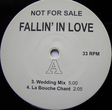 La Bouche : Fallin' In Love (2x12", Promo)