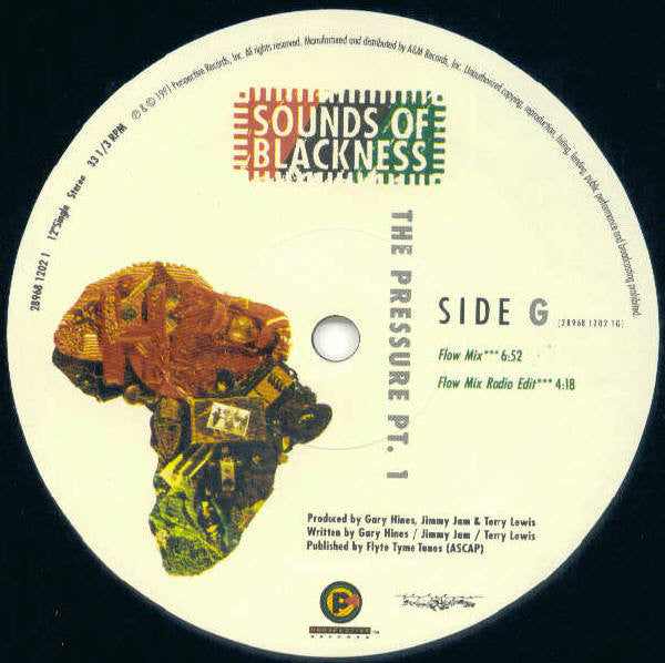 Sounds Of Blackness : The Pressure Pt.1 (2x12", Promo, Gat)