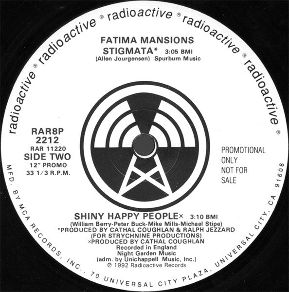 The Fatima Mansions : Only Losers Take The Bus (Dangers Mix) (12", Promo)