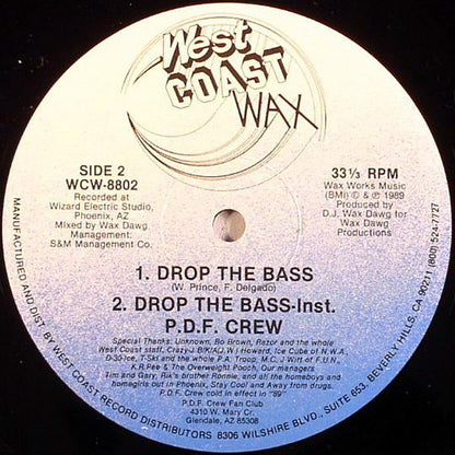P.D.F. Crew : Do It (12")