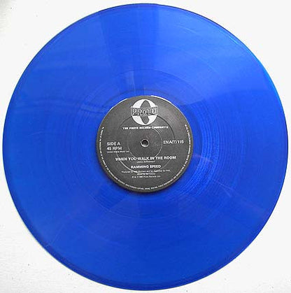 Ramming Speed : When You Walk In The Room (12", Single, Blu)