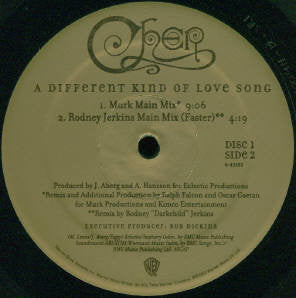 Cher : A Different Kind Of Love Song / The Music's No Good Without You (2x12", Maxi)
