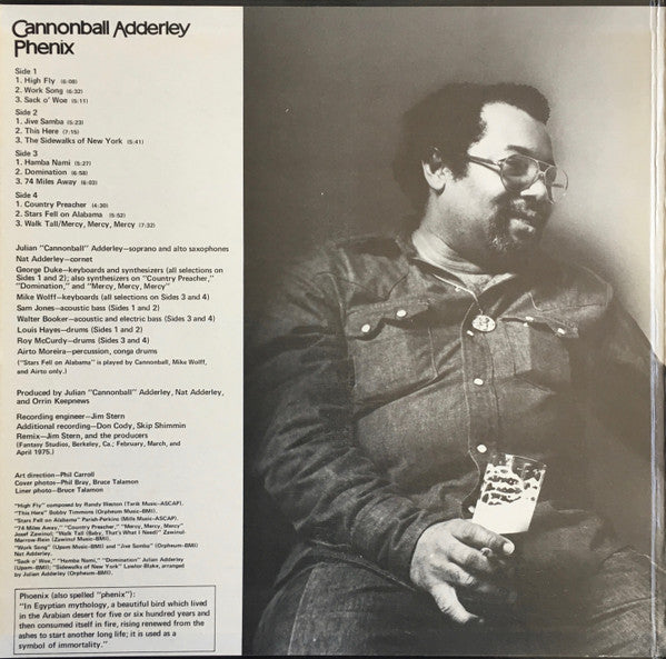 Cannonball Adderley : Phenix (2xLP, Album, Gat)